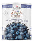 Freeze Dried Whole Blueberries - Vegan, Gluten Free Snacks
