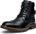 Stylish Vostey Men's Casual Combat Boots for All-Day Wear
