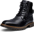 Vostey Men's Casual Boots for Motorcycle and Combat Use