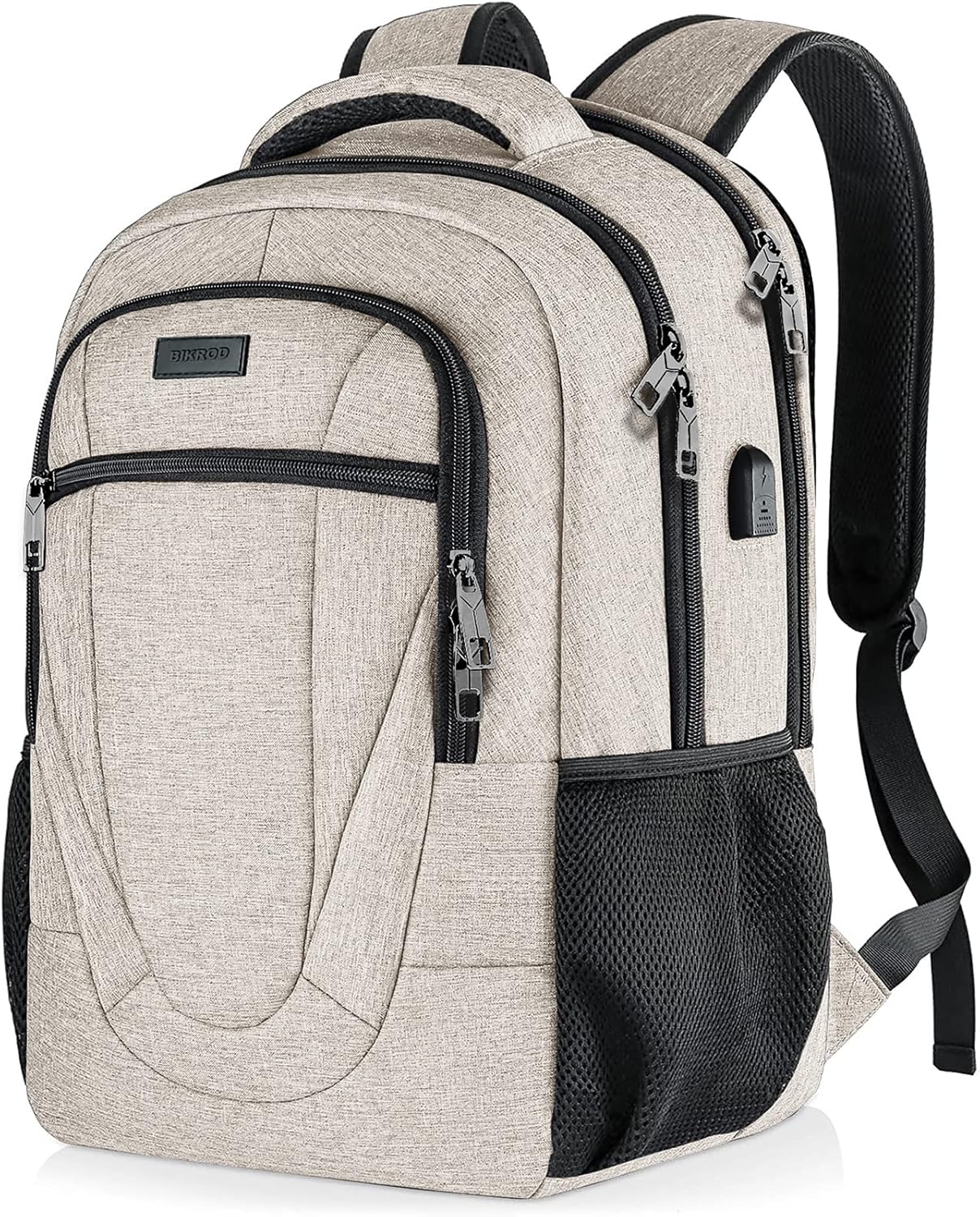 BIKROD Extra Large School Backpack for Teens with USB Port