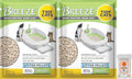 Tidy Cat Breeze Pellets Refill 2 Pack with Pet Wipes - Low Tracking