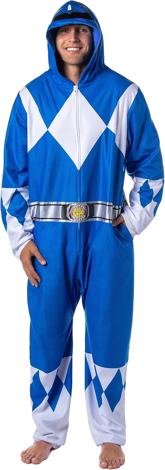 Power Rangers Costume Union Suit Pajama Outfit for Fans and Heroes