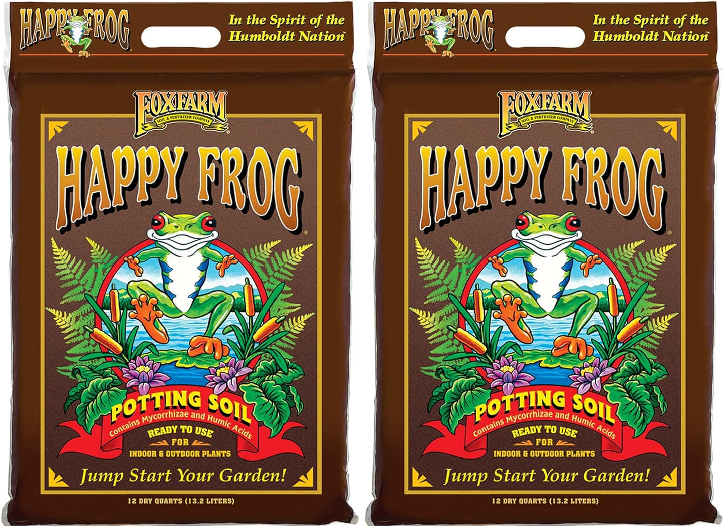 FoxFarm Happy Frog Potting Soil for Thriving Indoor Plants