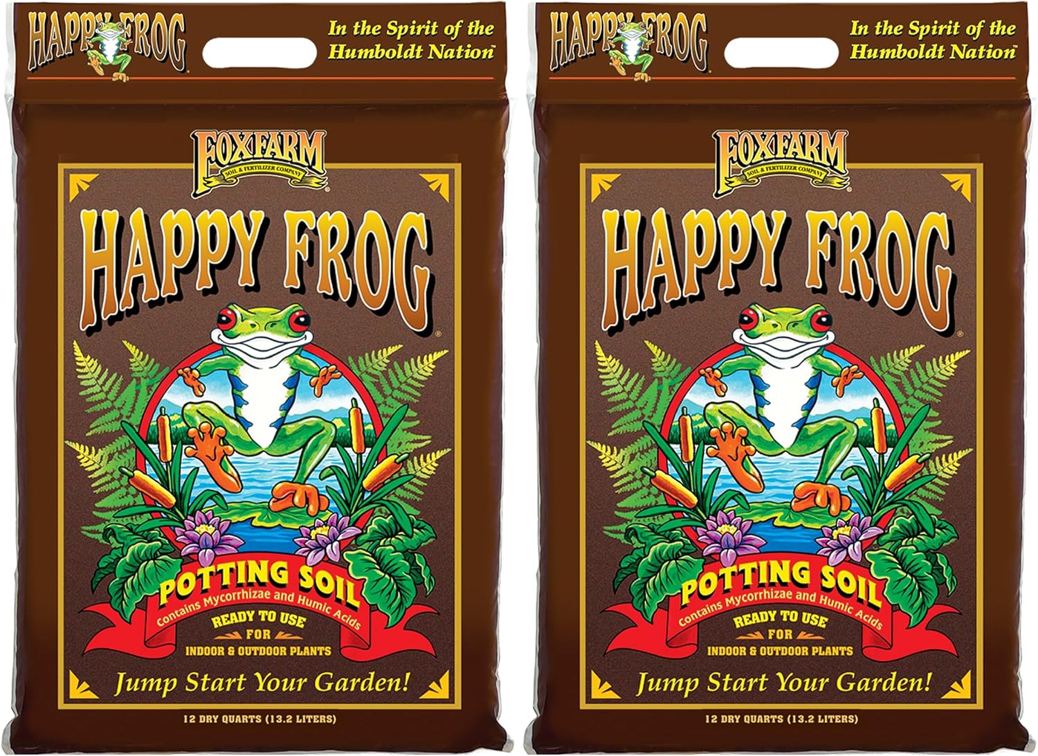 FoxFarm Happy Frog Potting Soil for Thriving Indoor Plants