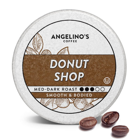 Angelino's Coffee Donut Shop Pods for Keurig 2.0 Brewers, 96 Count