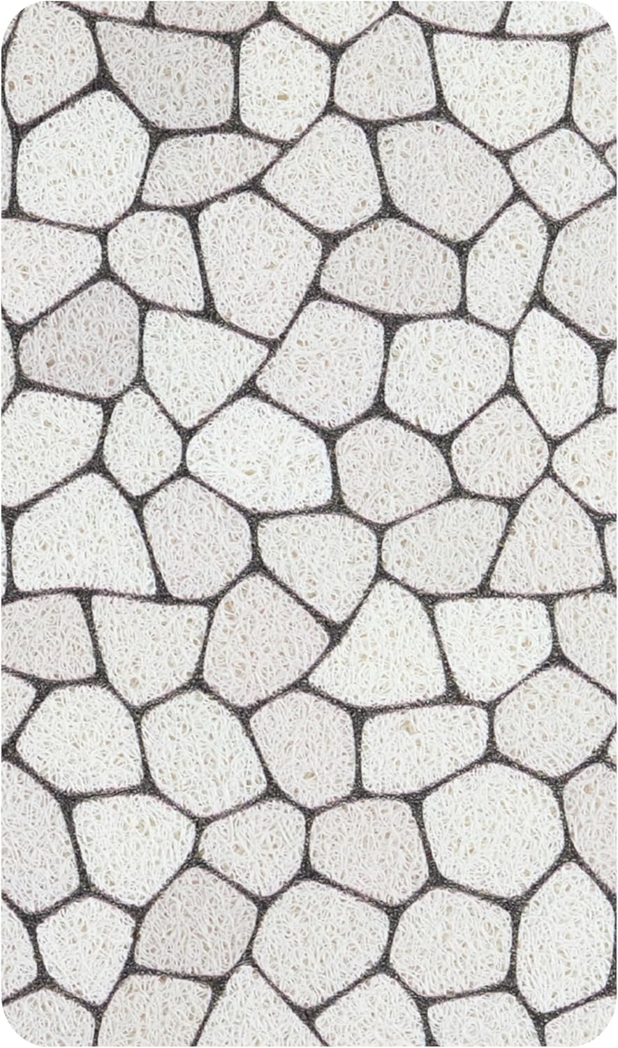 Anti Slip Shower Mat - Non Slip Large 47x24 Loofah Floor Mat