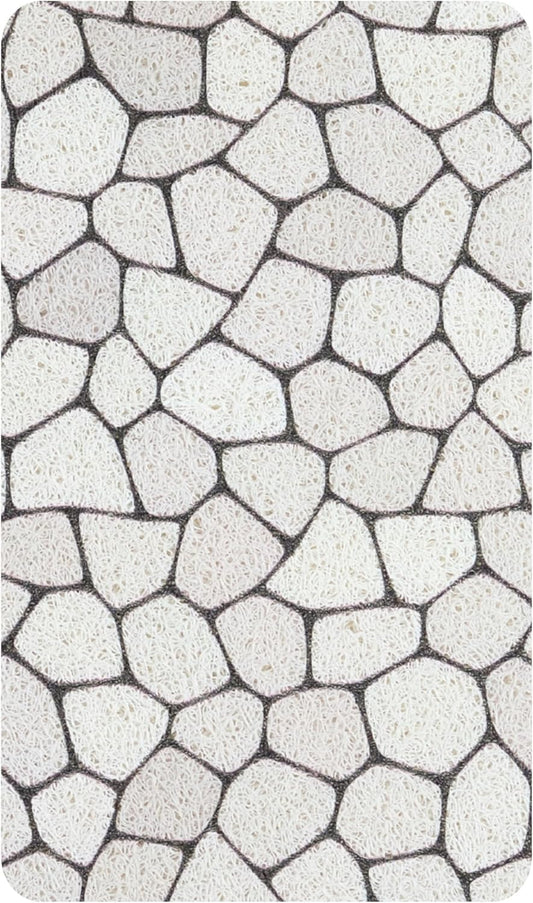 Anti Slip Shower Mat - Non Slip Large 47x24 Loofah Floor Mat