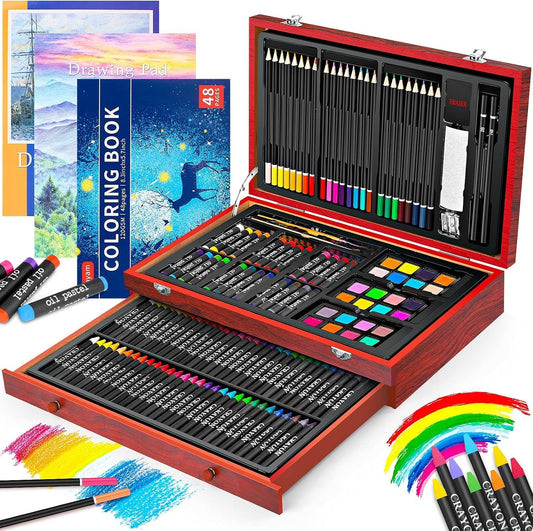 iBayam 150-Piece Deluxe Art Set - Creativity Unleashed!