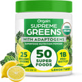 Orgain Supreme Greens Powder Lemon Twist - Gut & Immune Support