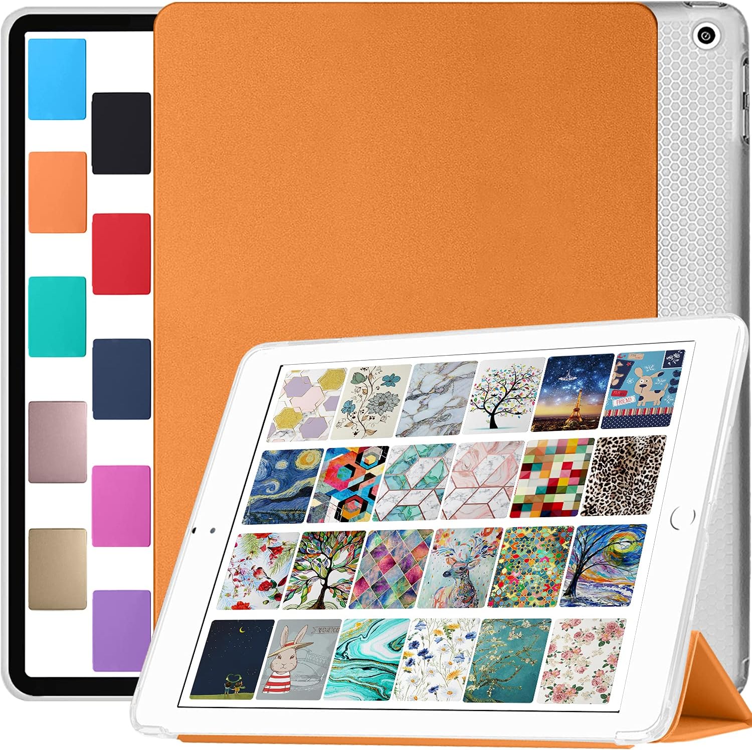 DuraSafe iPad 9.7 Inch Case - Clear Transparent Back Shell