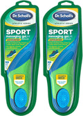 Dr. Scholls Sport Insoles Pack of 2 - Shock Absorbing Arch Support
