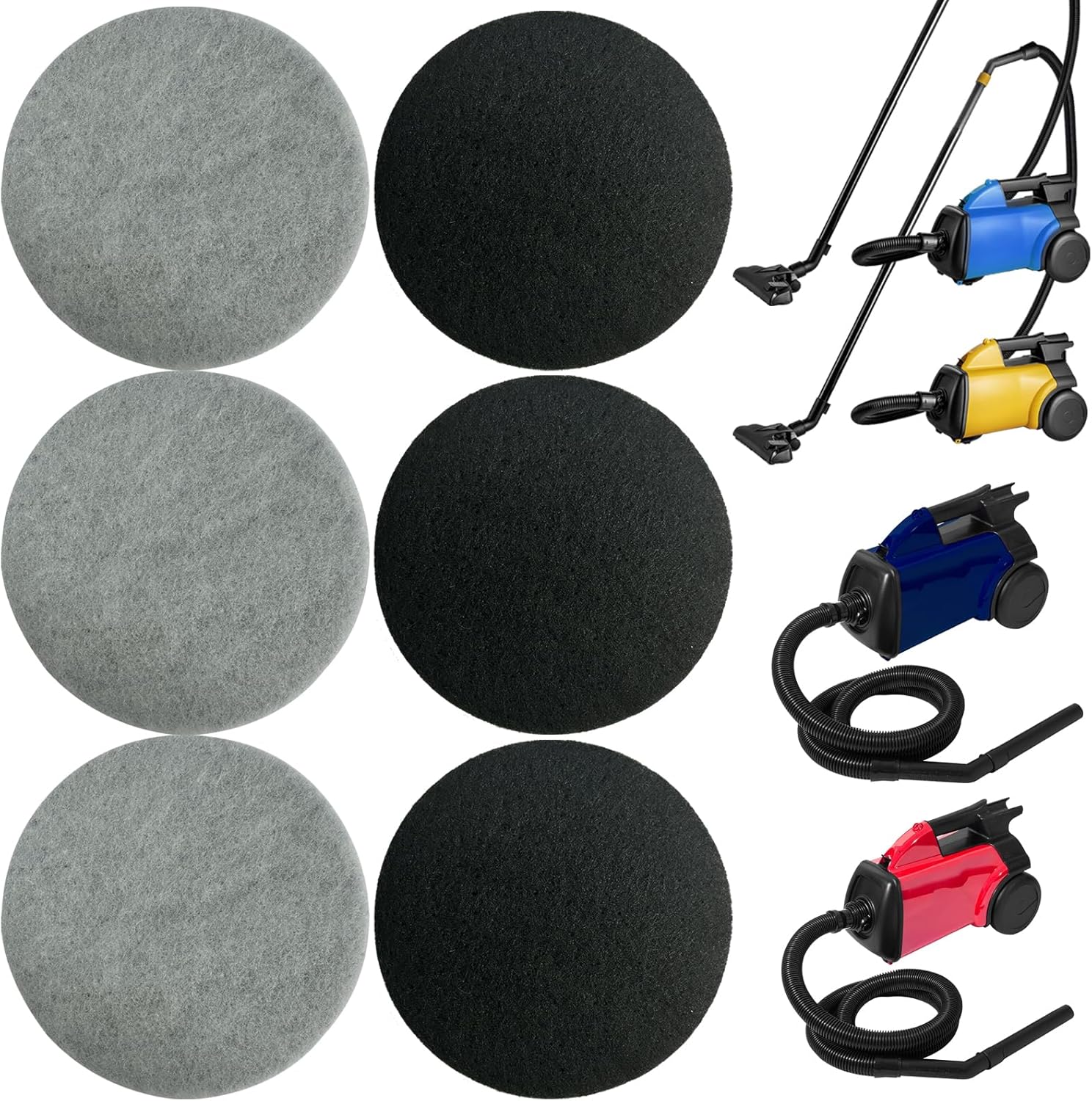 Efficient 6 Pack Vacuum Filter for Eureka 3670 Series