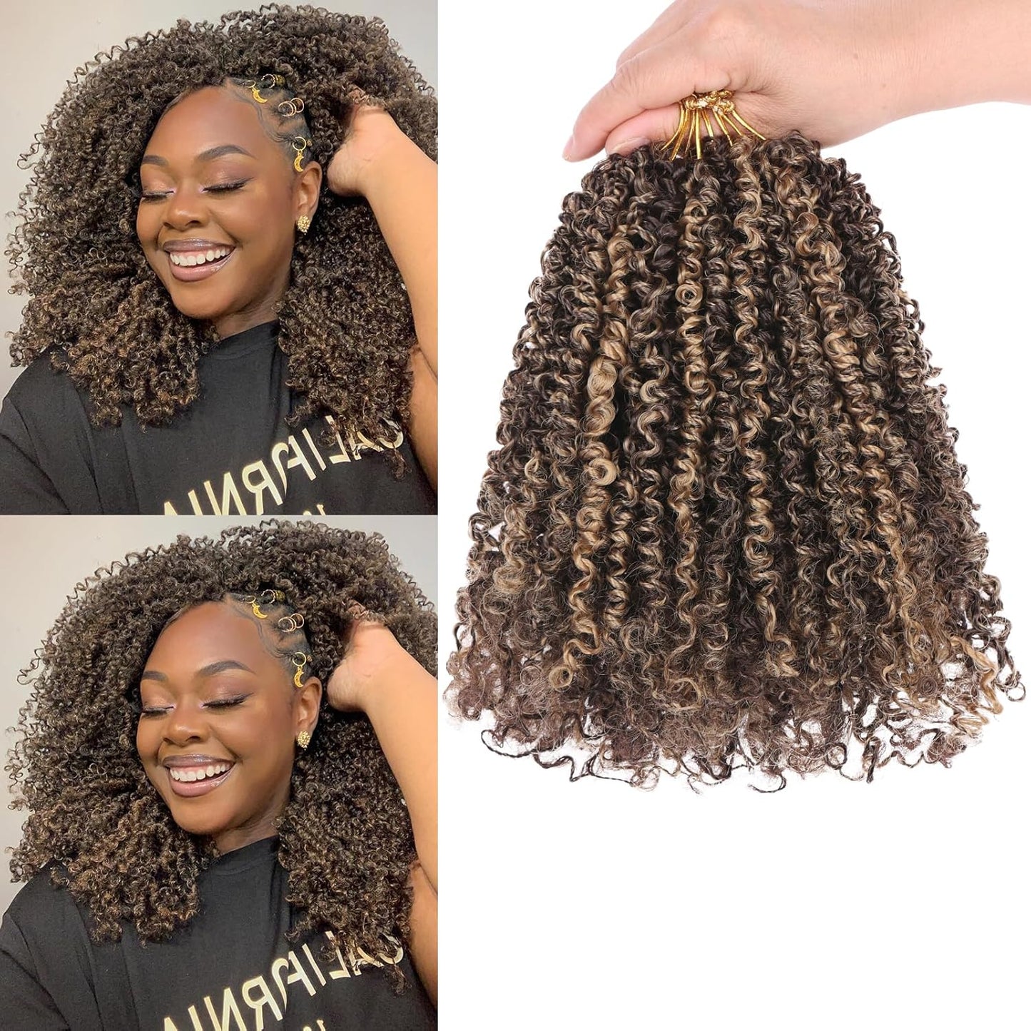 Pre Looped Yanky Twist Crochet Hair for Effortless Style