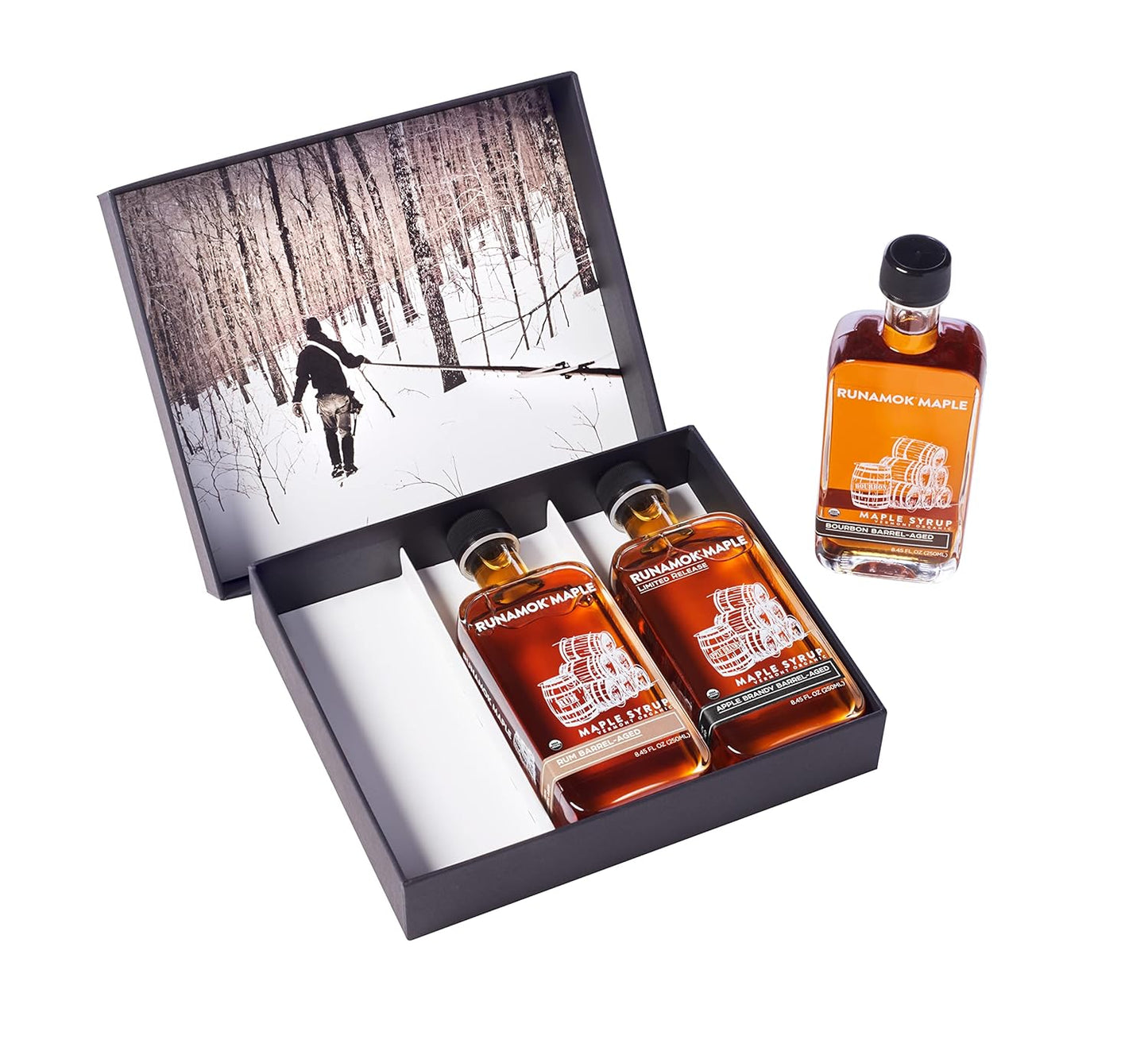 Runamok Maple Syrup Gift Box - Barrel-Aged Selection Delight