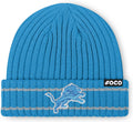 FOCO Men's NFL Team Logo Ribbed Beanie Hat - Warm Everyday Fit