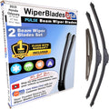 Wiper Blades Set Compatible with Honda Odyssey 2019 - Quiet