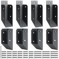 201 Stainless Steel 2 in x 4 in Deck Railing 40 Stair Connectors