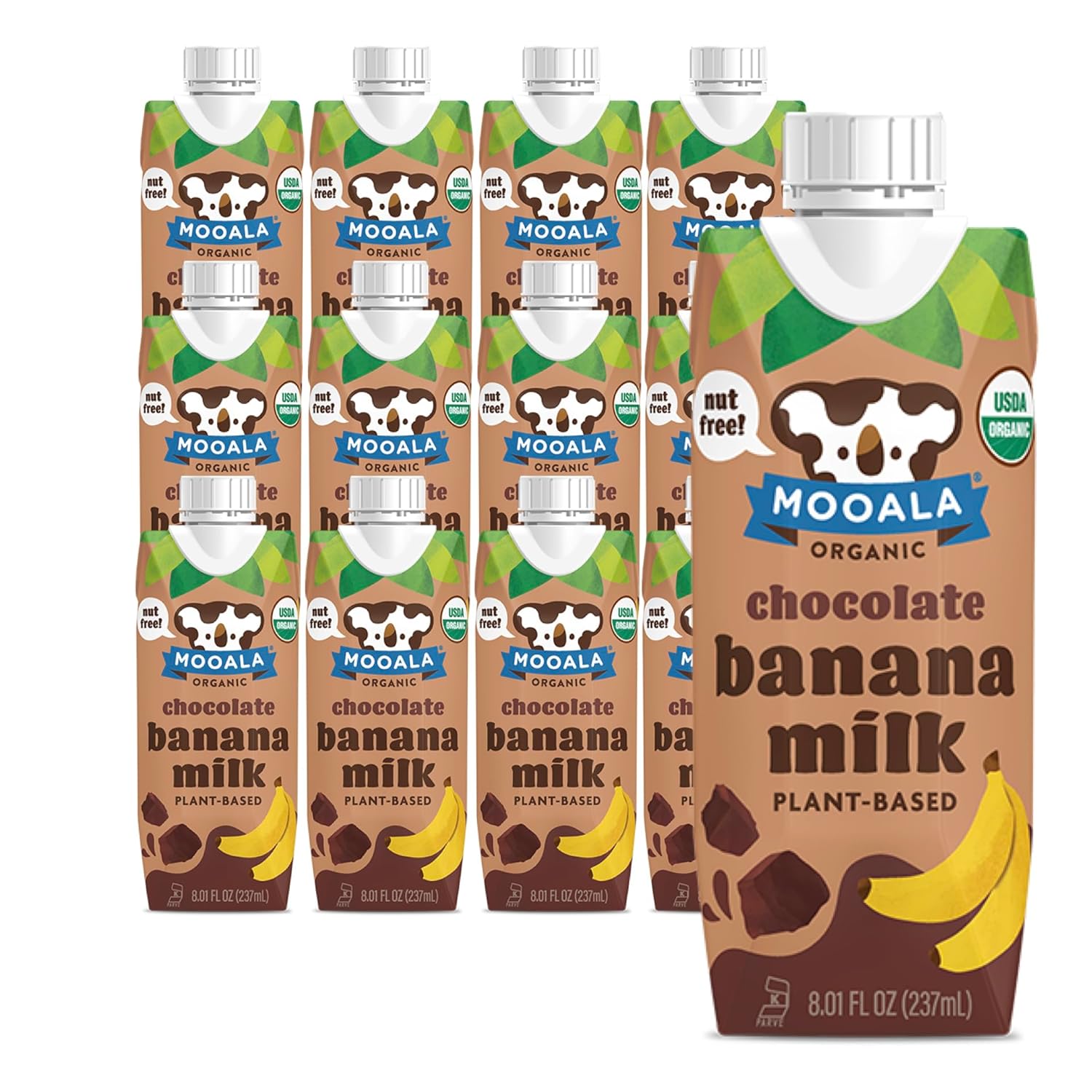 Organic Chocolate Bananamilk - Nut-Free Plant-Based Beverage