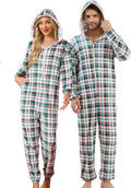 U2SKIIN Matching Pajamas for Couples Onesie - Ultra Soft Plaid Comfort