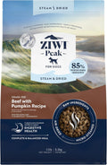 ZIWI Peak Steam & Dried Dog Food 113.6oz - Grass-fed Beef Blend