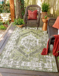 Outdoor Traditional Area Rug Valeria 9 ft x 12 ft 2 in - Durable Patio