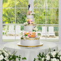 NPPLUS Clear Acrylic Cake Stand Set for Stunning Displays