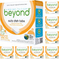 Beyond Natural Dishwasher Tablets 8 Boxes of 32 - Fragrance Free