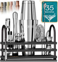 Cocktail Shaker Set 14-Piece Bartender Kit - Complete Home Mixology