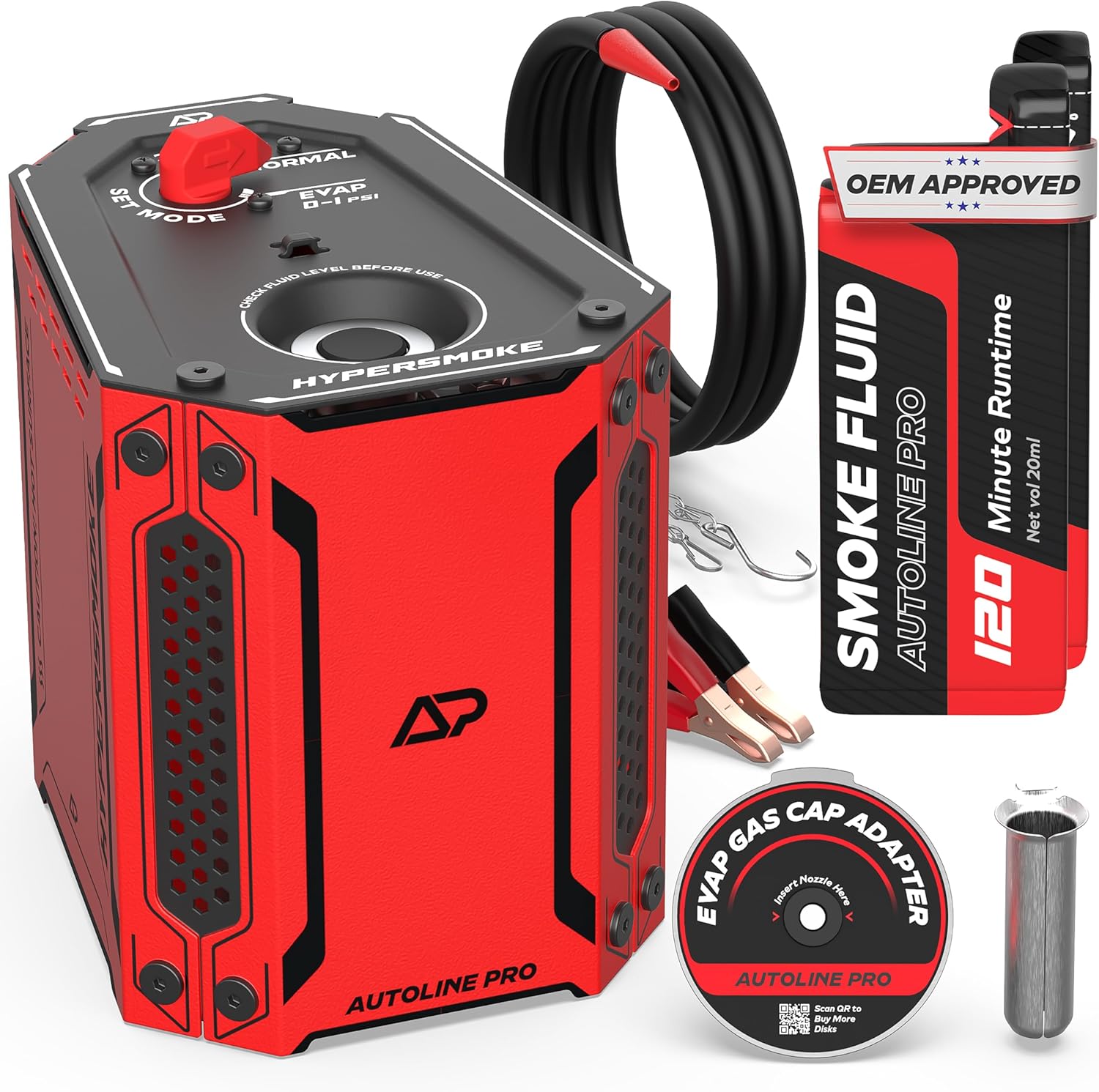 AutoLine Pro HyperSmoke Automotive Smoke Machine for Leak Testing
