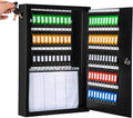 Key Box Wall Mount 100 Position Metal Key Cabinet - Secure Organizer