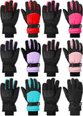 Bencailor Winter Gloves for Kids Waterproof Snow Ski Mittens