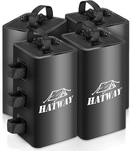 Secure Your Canopy with 88 LBS Water Weights! By Hatway