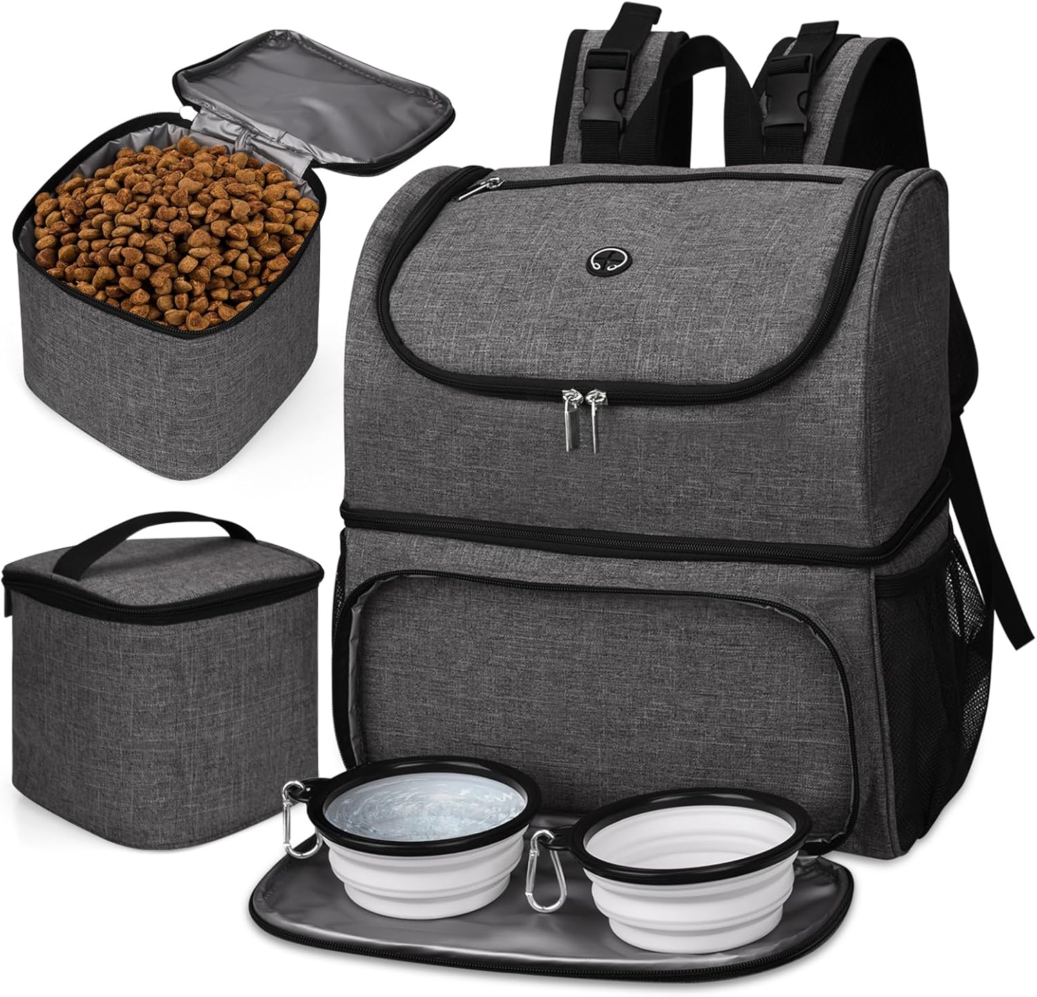 BAGLHER Pet Travel Bag: Durable Double-Layer Backpack for Pets