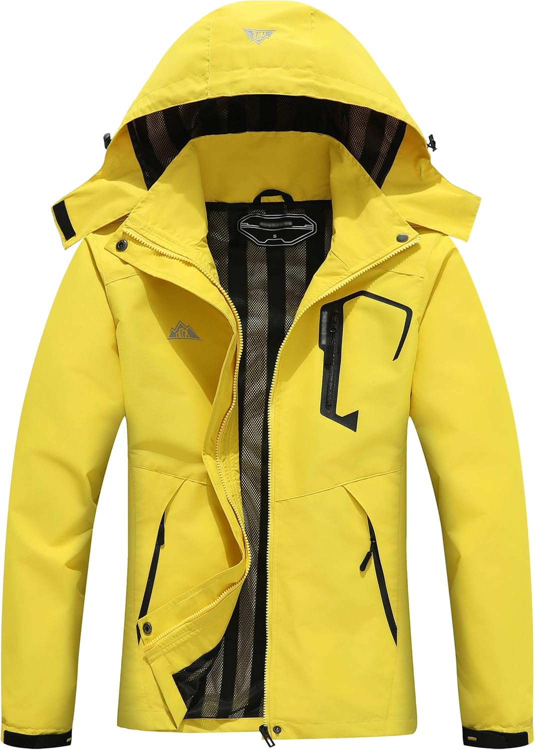 Women's Waterproof Lightweight Rain Jacket for Outdoor Activities