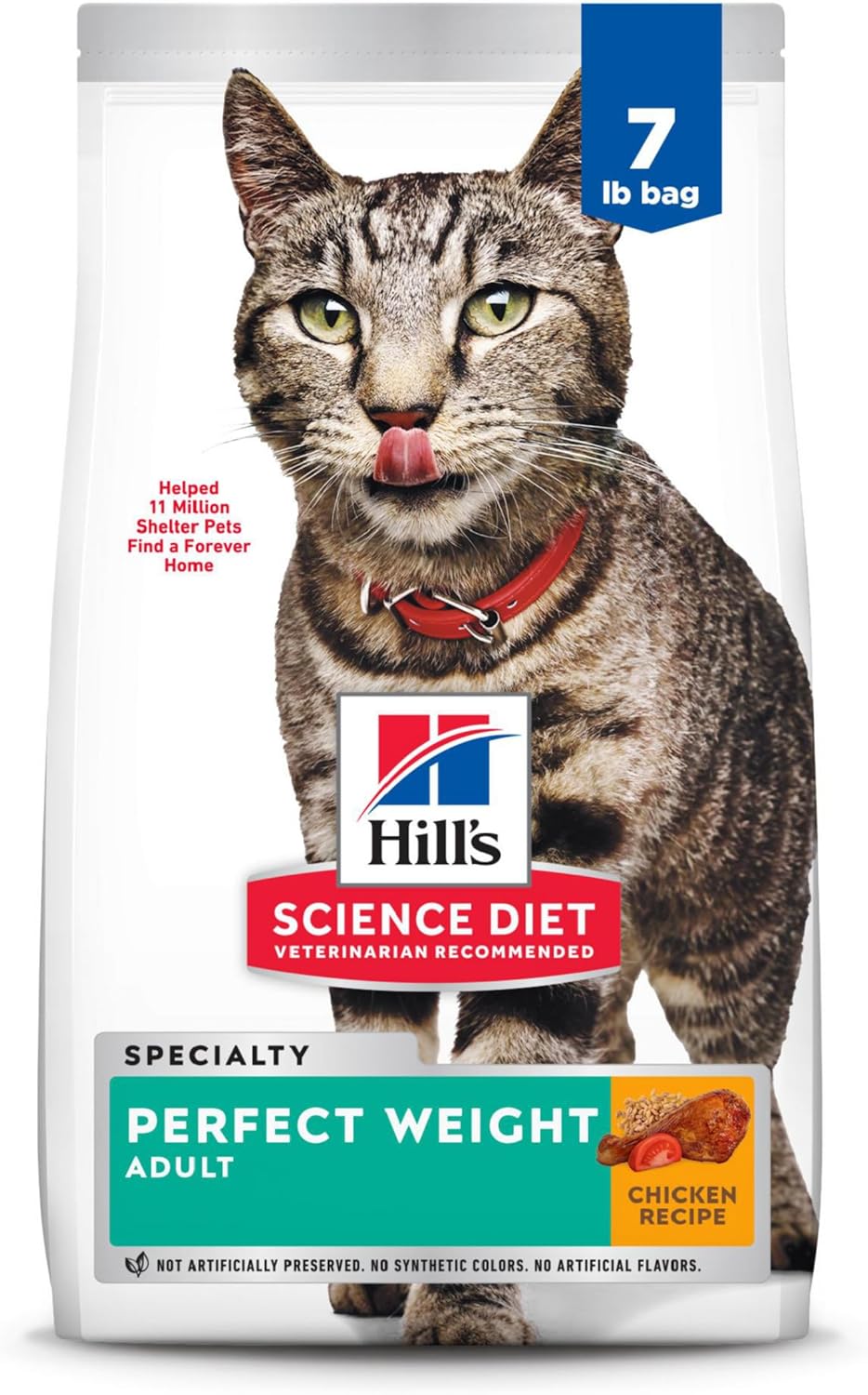 Hill's Science Diet Perfect Weight Dry Cat Food for Healthy Cats