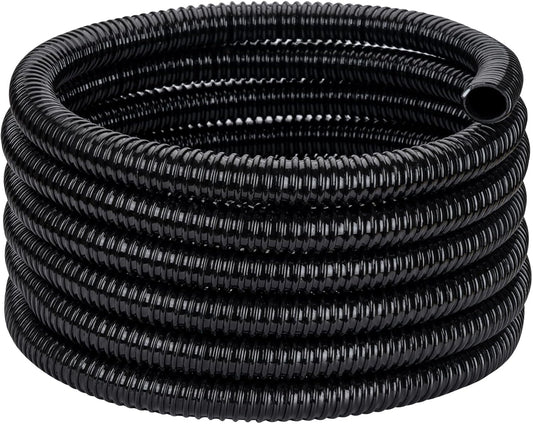 Pond Tubing ID 1 1/4 50ft Black Flexible Waterfall Hose