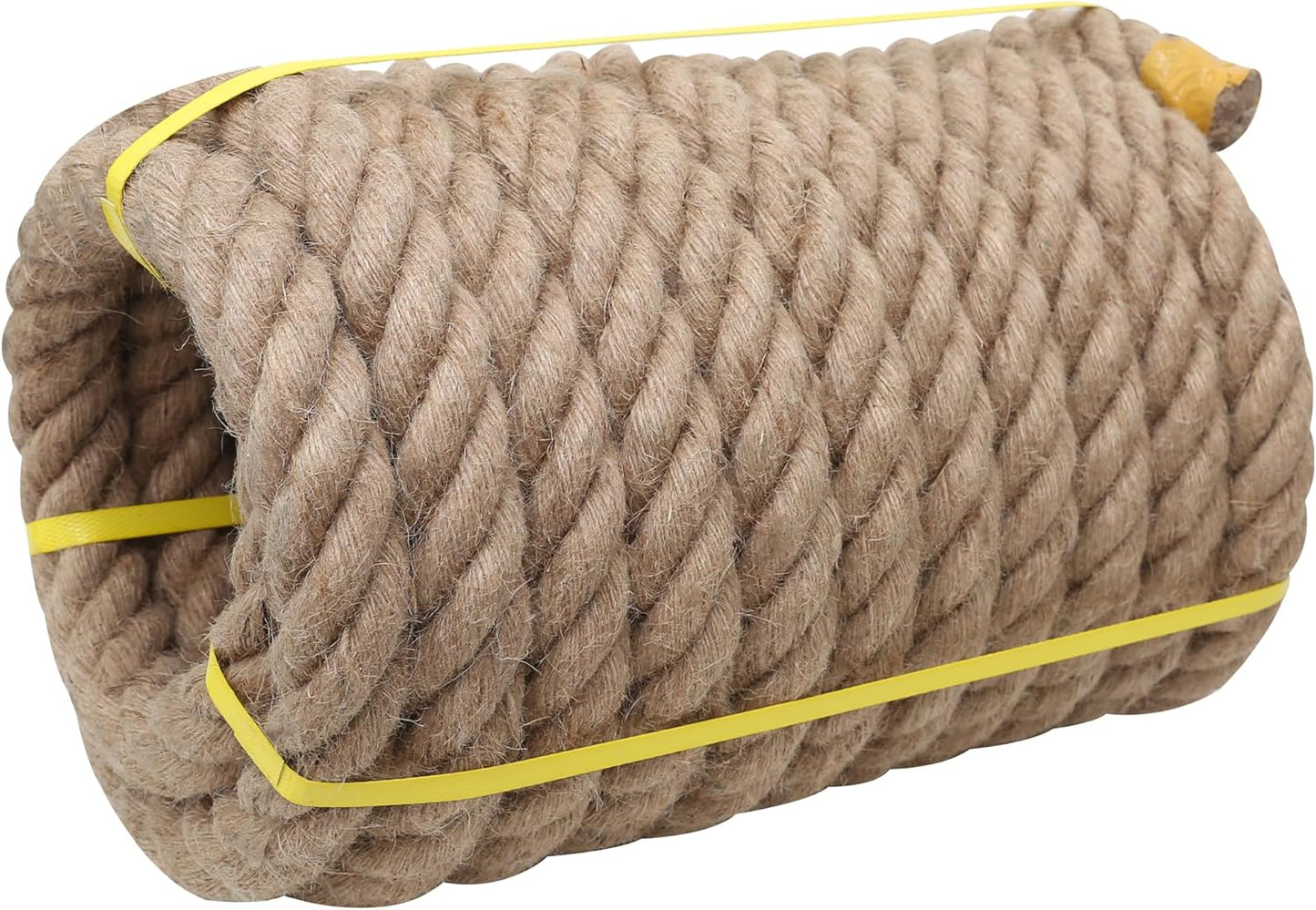 Jute Rope 1 1/4 Inch x 25Ft for Indoor and Outdoor Projects
