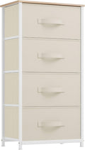 YITAHOME 4-Drawer Fabric Dresser for Bedroom and Living Room