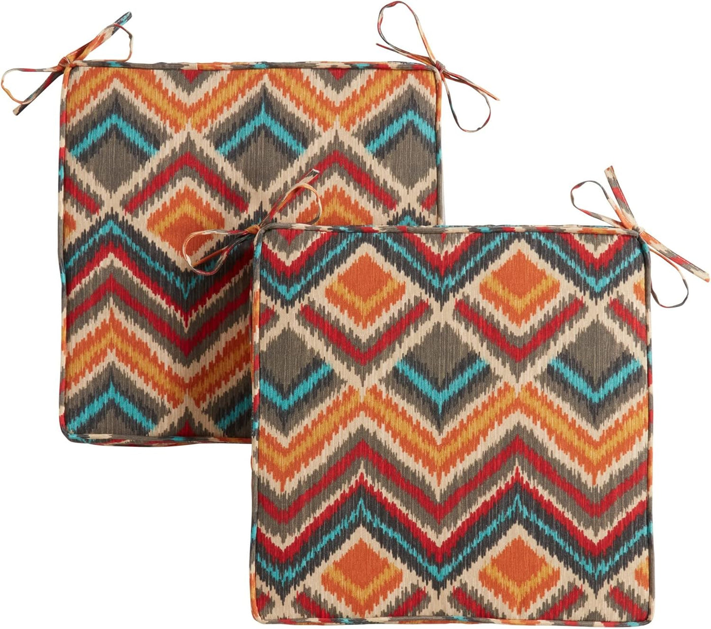 Greendale Home Fashions Outdoor 18-inch Square Cushions