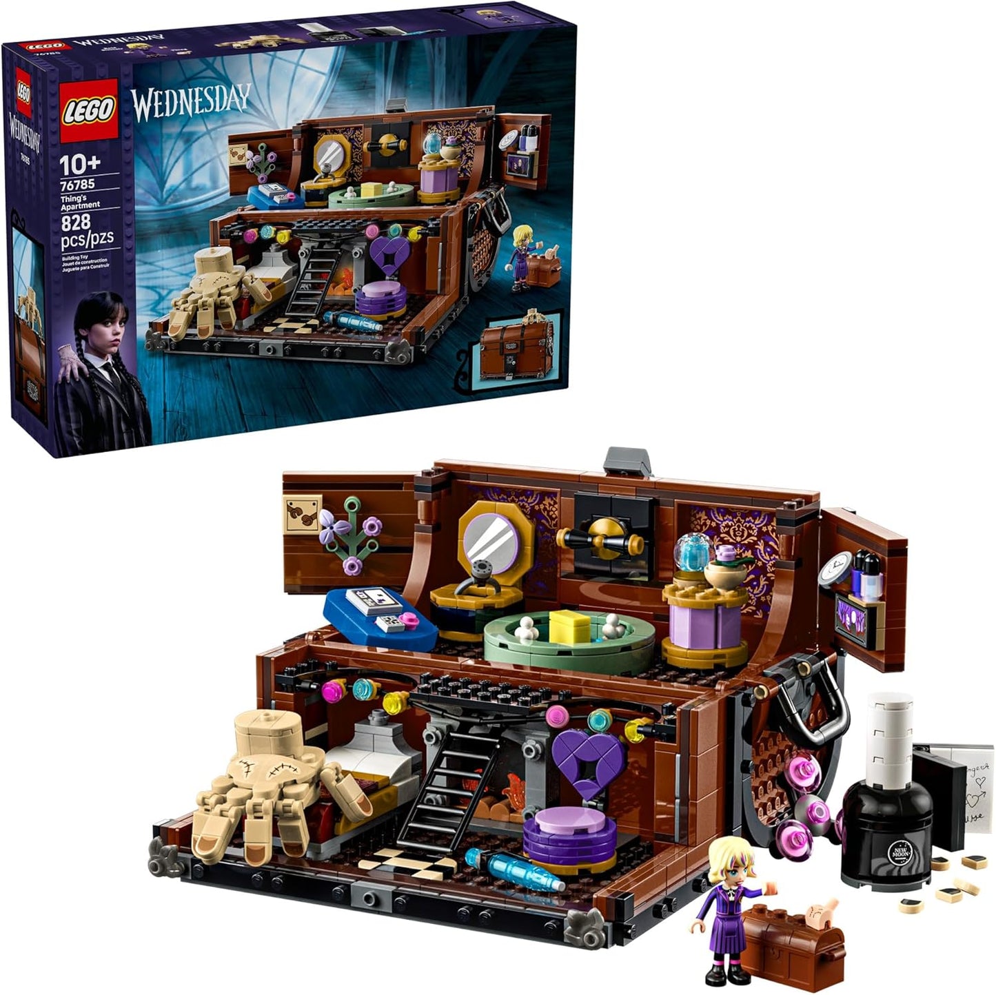 LEGO Wednesday Thing's Apartment Building Toy for Creative Play