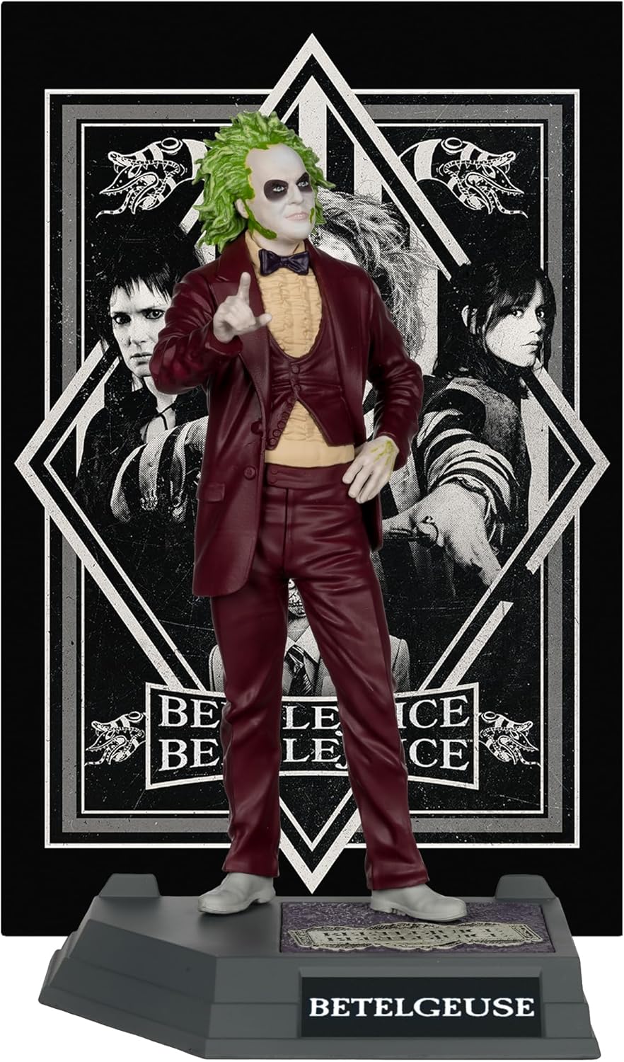 Beetlejuice 6in Posed Figure - Creepily Detailed!