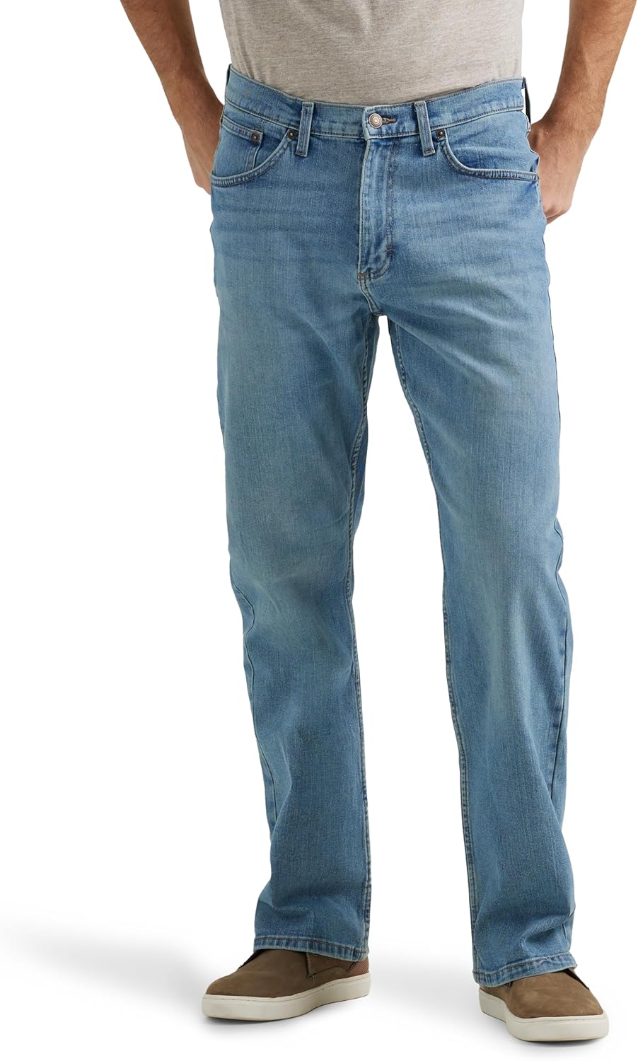 Wrangler Men's Free to Stretch Relaxed Fit Bootcut Jean Review