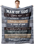 Christian Gifts for Men: Inspirational Blanket for Every Occasion