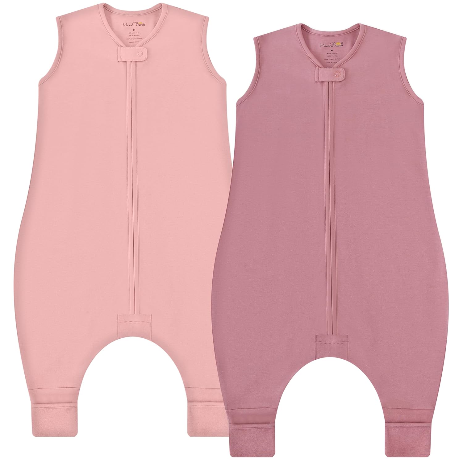 Mama Cheetah Toddler Sleep Sack with Feet for Cozy Nights