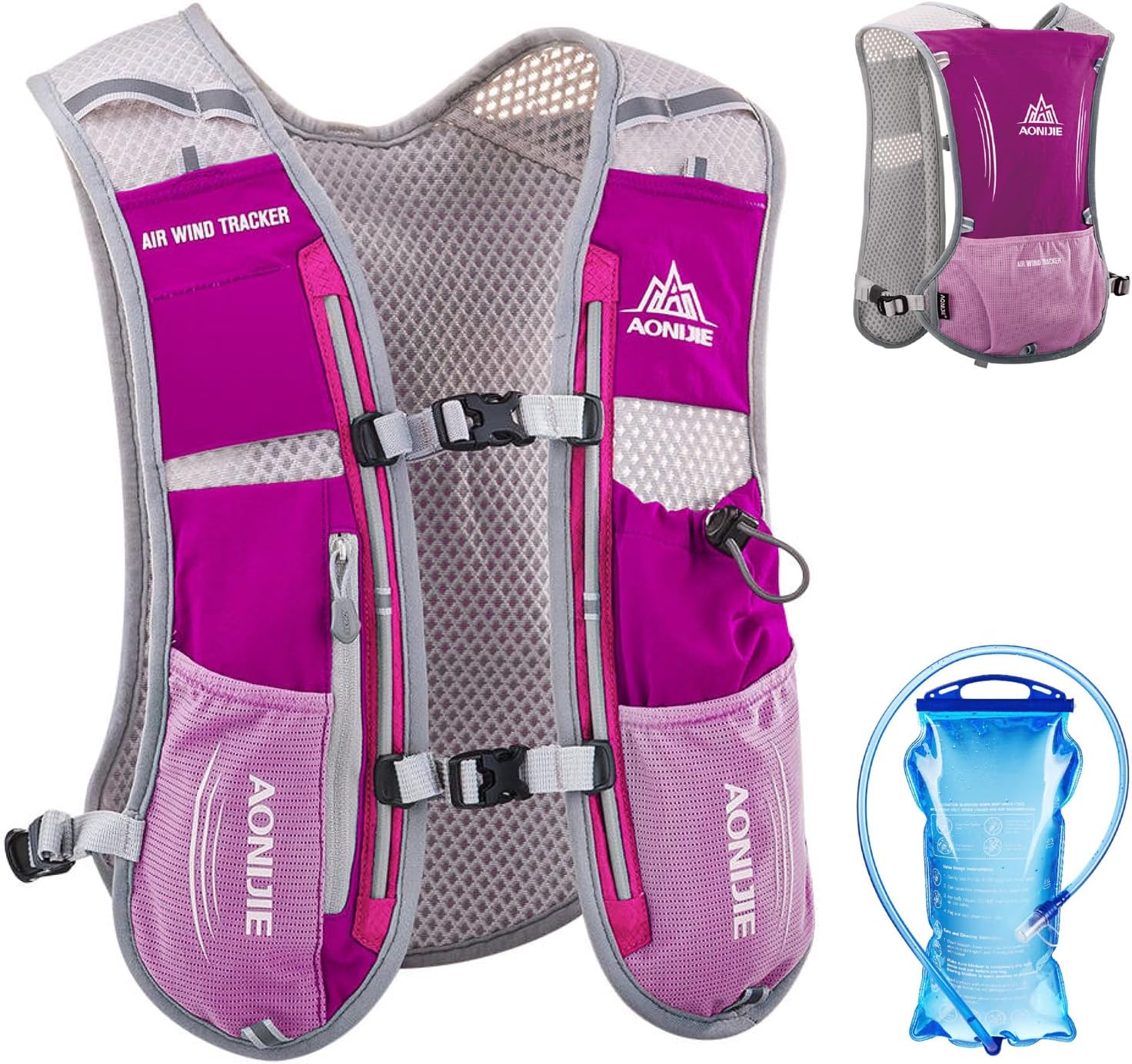 TRIWONDER Hydration Running Vest 5L Lightweight Water Pack