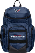 FOCO Houston Texans NFL Carrier Backpack - Roomy Travel Pack