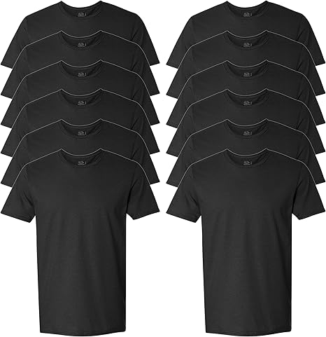 Fruit of the Loom Men's Eversoft Cotton T Shirts for Comfort