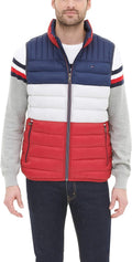 Tommy Hilfiger Men's Lightweight Packable Puffer Vest Jacket Jewelry