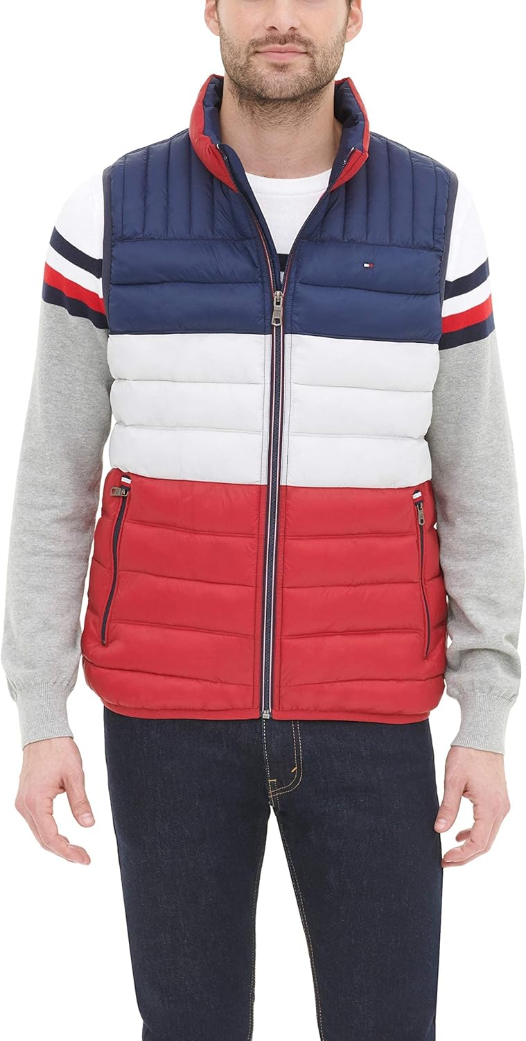 Tommy Hilfiger Men's Lightweight Packable Puffer Vest Jacket Review
