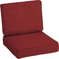 ProFoam Essentials Outdoor Deep Seating Cushion Set 24 x 24 - Ruby Red
